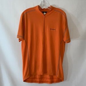 329 10/$50🏄🏻‍♀️ Men’s Canari Cycling Sports Orange Shirt